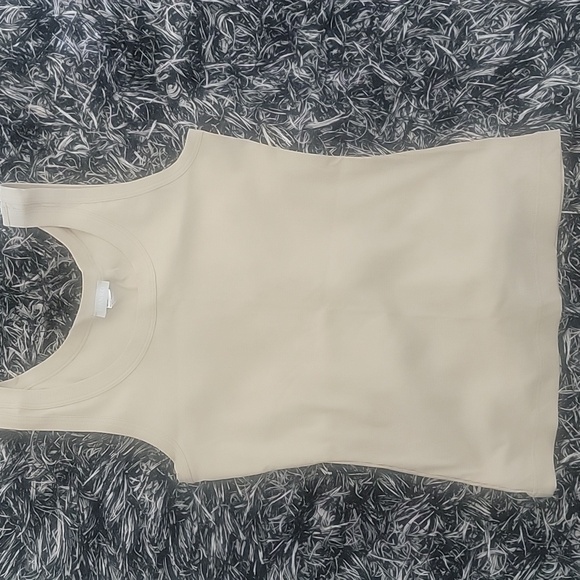 Hanro Light Beige Ribbed Tank Top - Picture 5 of 8